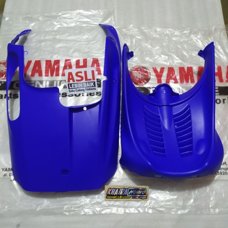 Dek paru dan dek kolong yamaha mio sporty mio smile warna biru original cover lower dek parlong mio 