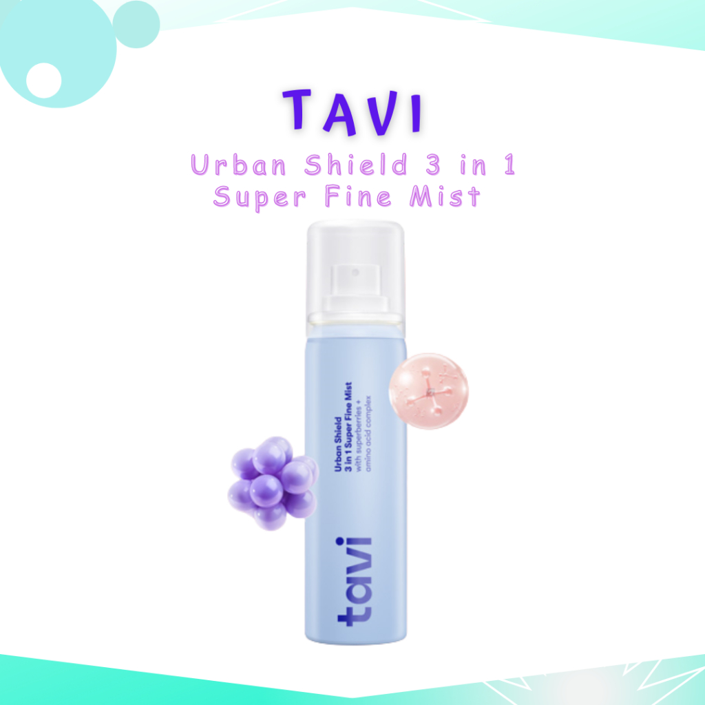 Tavi Urban Shield 3 in 1 Super Fine Mist with Superberries + Amino Acid Complex 90ml