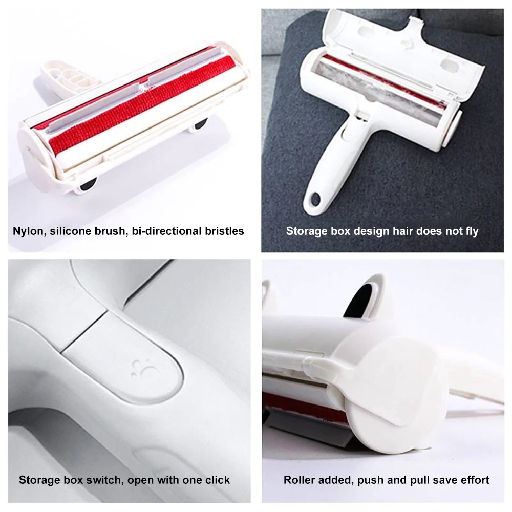 Pembersih Bulu Binatang / Pencukur Bulu Pakaian / Sofa/ Kasur dll, Lint Remover Roller Pet Hair - L-01 - No Color