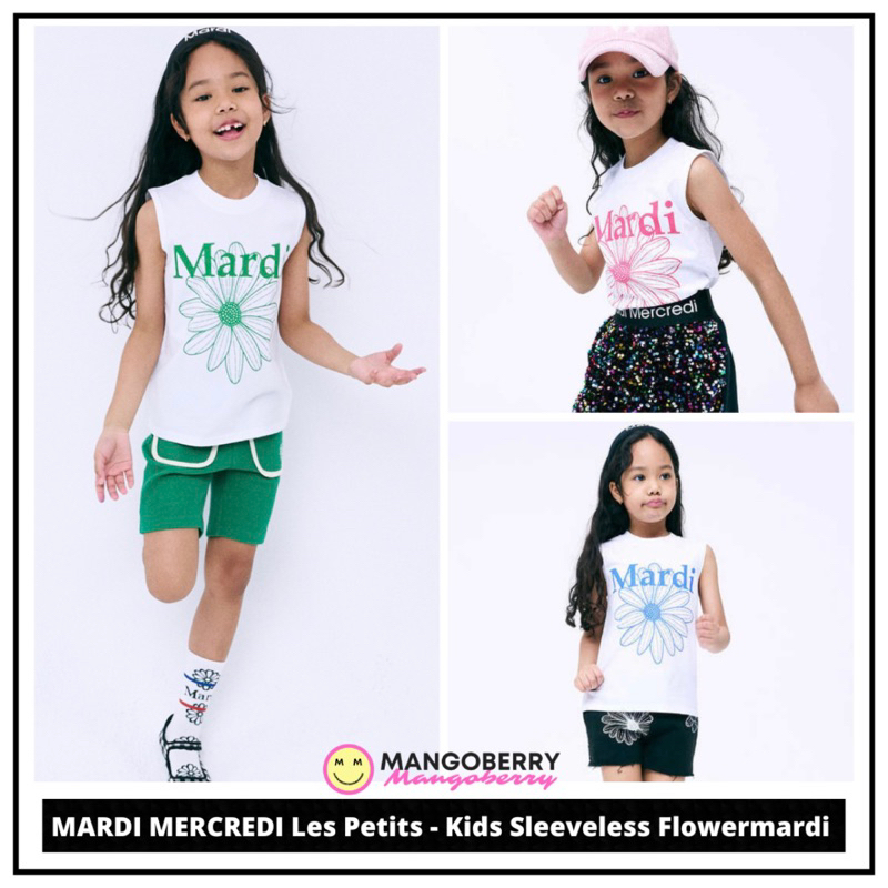 MARDI MERCREDI Les Petits - Kids Sleeveless Flowermardi