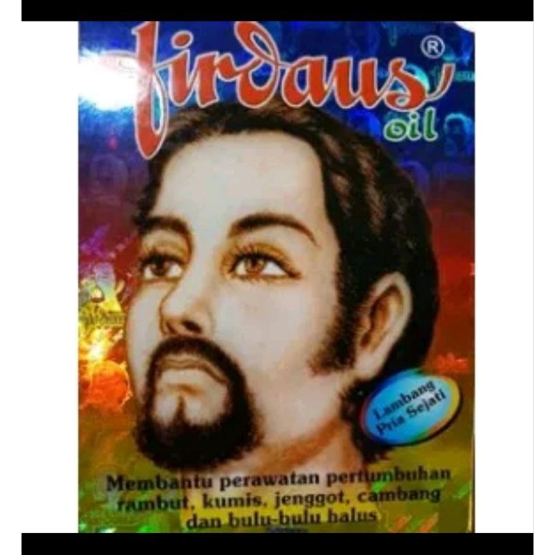 Firdaus oil original obat minyak penumbuh kumis jambang jenggot