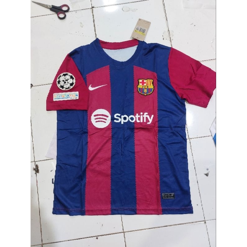 JERSEY BARCELONA HOME 2023 2024 UCL