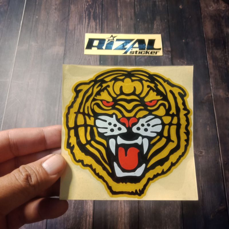 sticker harimau cutting sticker