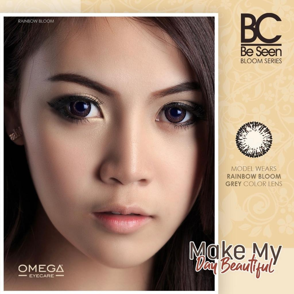 Softlens RAINBOW BLOOM 16,5 MM Normal Minus By Omega / Soflen Rainbow Bloom / Rainbow Bloom By Omega / Softlens Big Eyes / Rainbow BC Be Seen PART 1