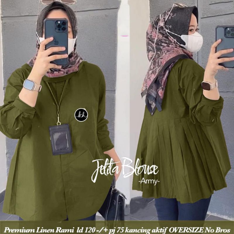 JELITA BLOUSE WANITA TERBARU