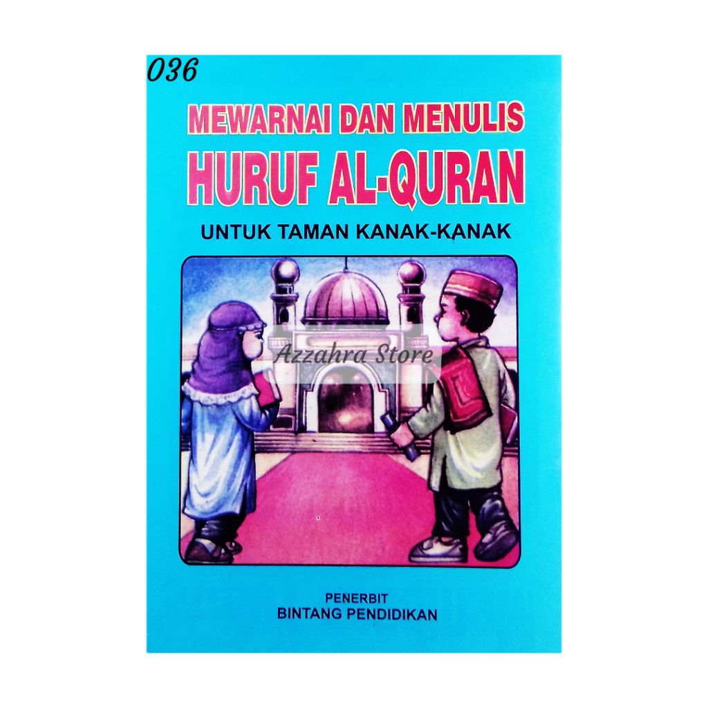 Buku Aktivitas Anak TK Paud MI Kelas 1 Mewarnai Dan Menulis Huruf Arab Alquran Bintang Pendidikan In