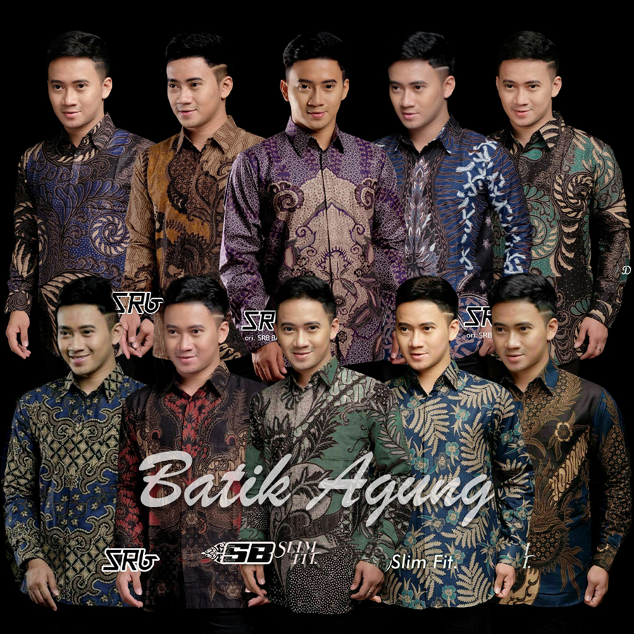 Kemeja Batik Formal Pria Kekinian / Seragam Kondangan Pria Modern Terbaru / Batik Cowo Keren Premium