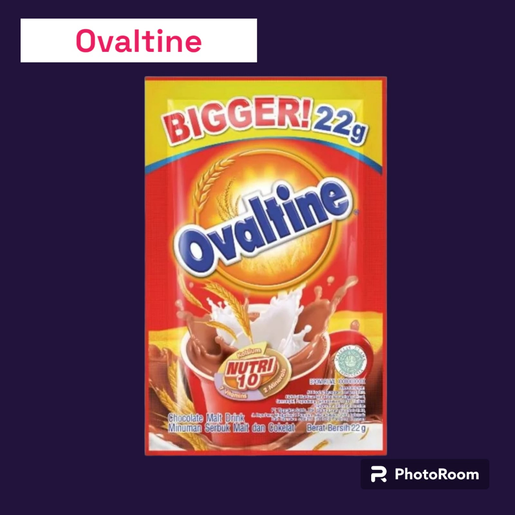 

Ovaltine Drink Sachet BIGGER | 10 Bks @ 22 g