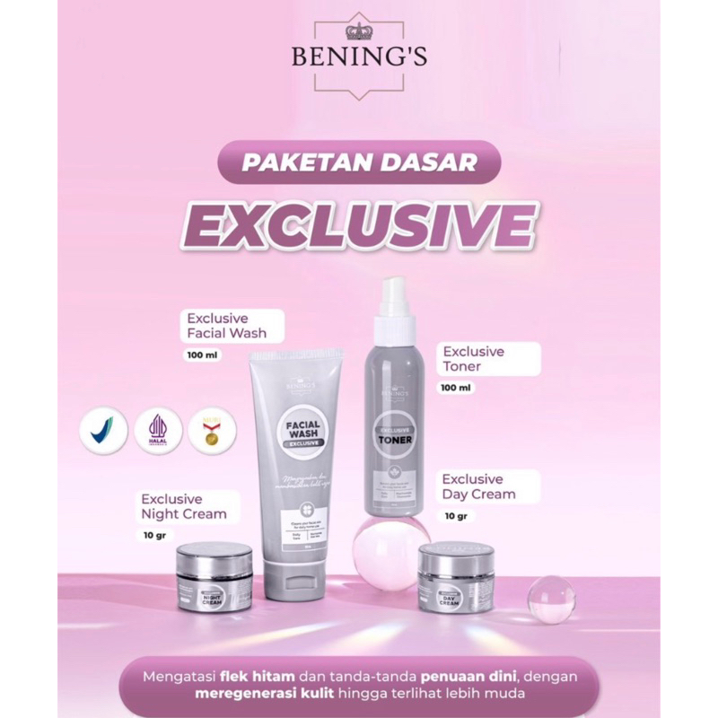 Paket Benings Indonesia  Skincare Bpom BY Dokter Oky Pratama