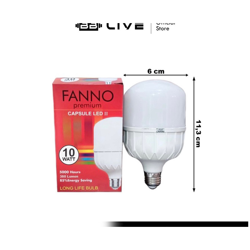 Fanno Lampu Capsule LED 10watt 15watt 20watt 30watt Putih Fanno Lampu Bohlam LED Murah