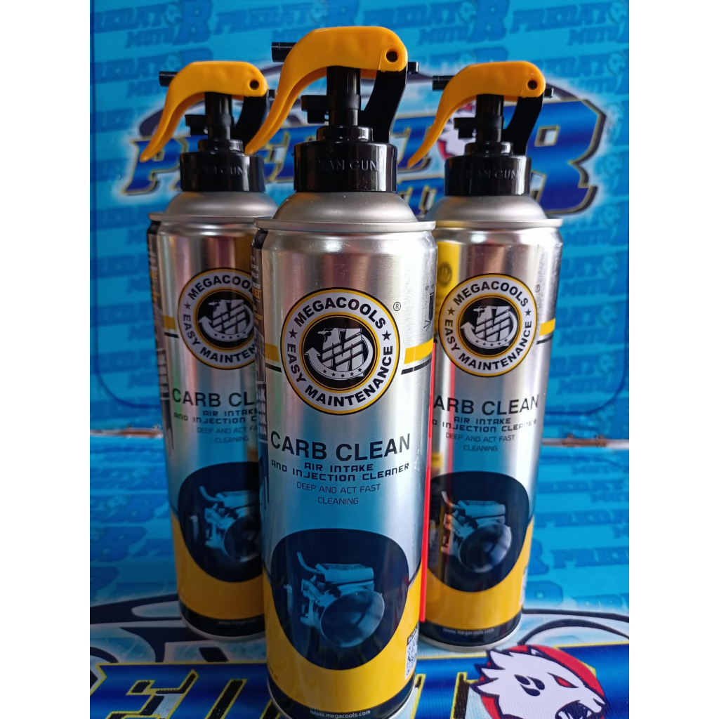 PEMBERSIH CARBURATOR DAN INJEKSI MEGACOOLS CARBU CLEANER 500ML