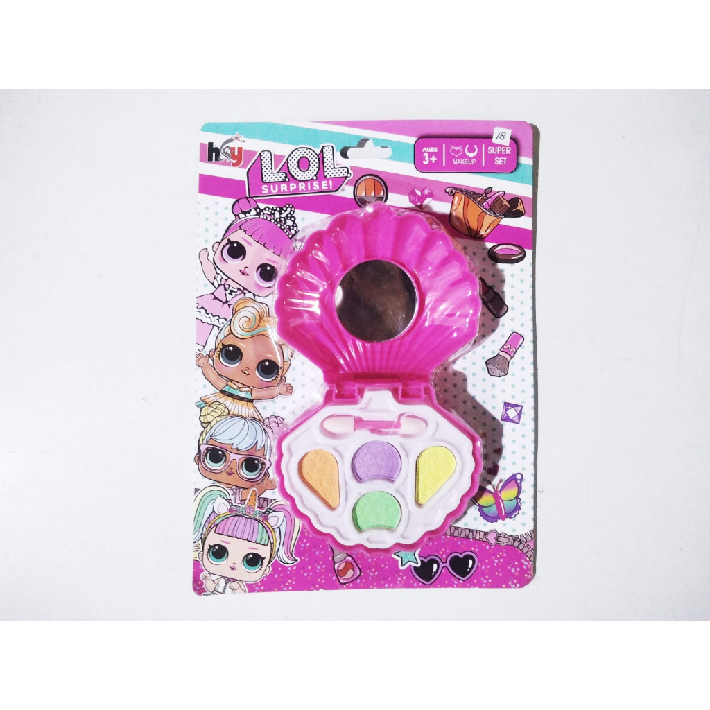 MAINAN ANAK PEREMPUAN KERANG MAKE UP BEDAK / KADO / KOLEKSI / HADIAH