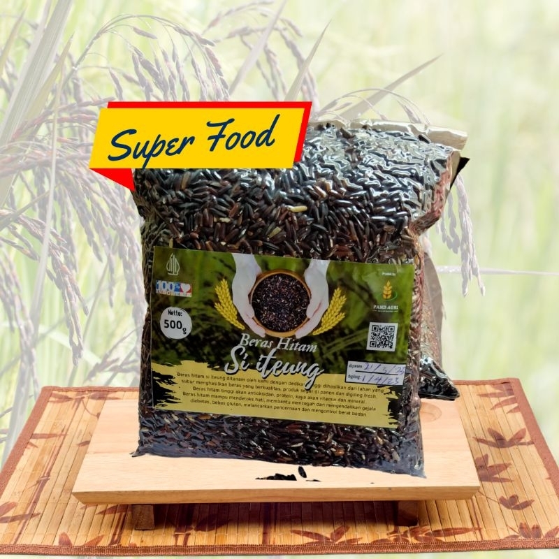 

Beras Hitam Fresh digiling dadakan