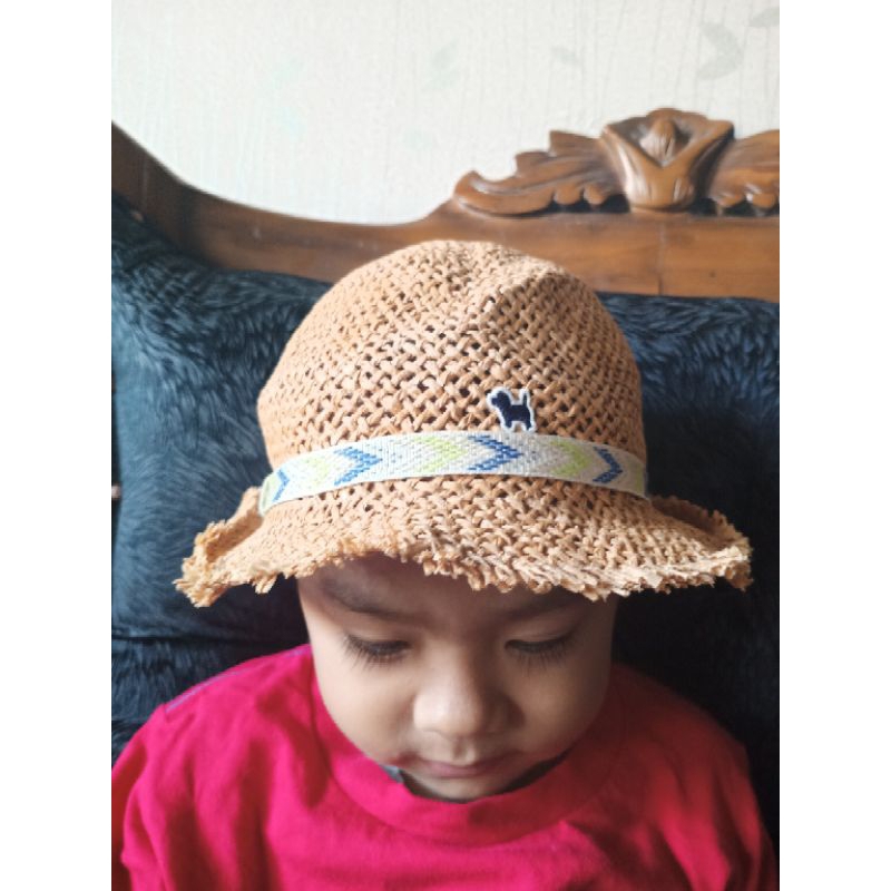 Preloved topi Bluedog 2-4 tahun