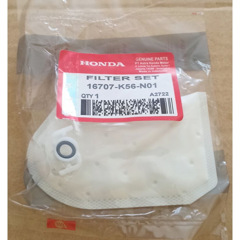 FILTER/SARINGAN/PAMPERS BENSIN FUELPUMP K56 VERZA,VERZA NEW,CB150R OLD,CB150R NEW