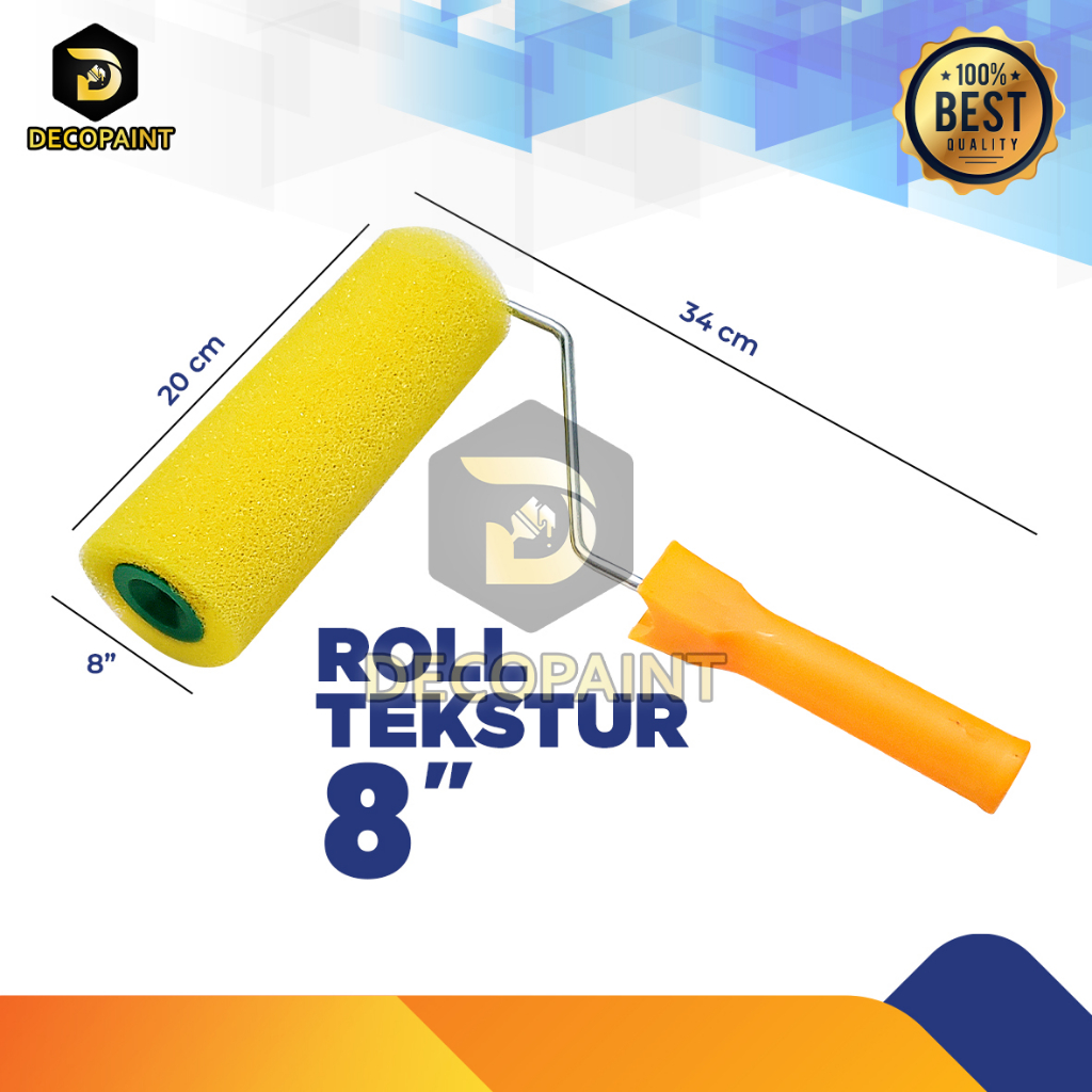 Roll Cat Tekstur -  Alat Bantu Pengecatan Cat Tekstur