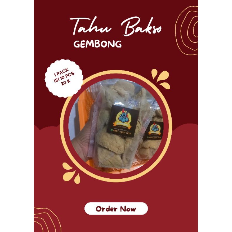 

Tahu Bakso Gembong