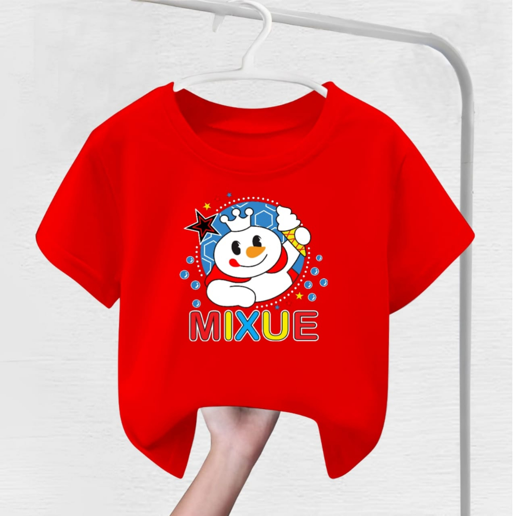 REDLOVE136 ( TERBARU ) ATASAN ANAK ANAK / KAOS OBLONG ANAK / KAOS OBLONG MIXUE / MODEL ATASAN ANAK ANAK TERBARU / ATASAN FASHION ANAK ANAK