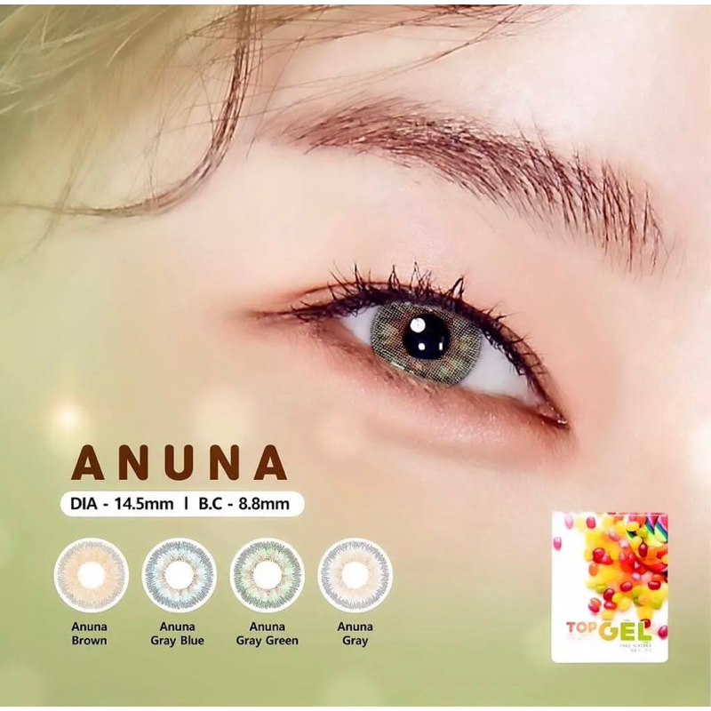 Softlens Topgel Anuna by Eos Normal Only dia 14,5