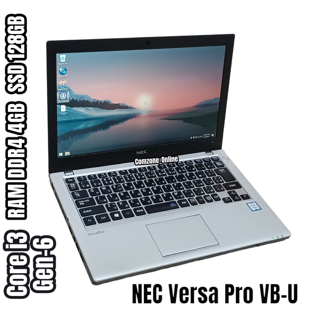 Laptop NEC Versa Pro VB-U Core i3 Gen 6 DDR4 4GB SSD 128GB nbn3