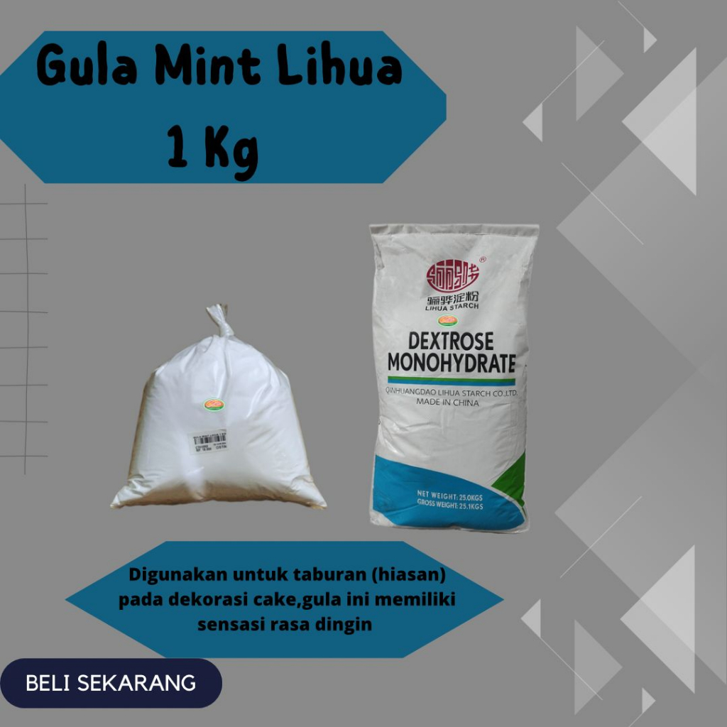 GULA MINT LIHUA 1 KG