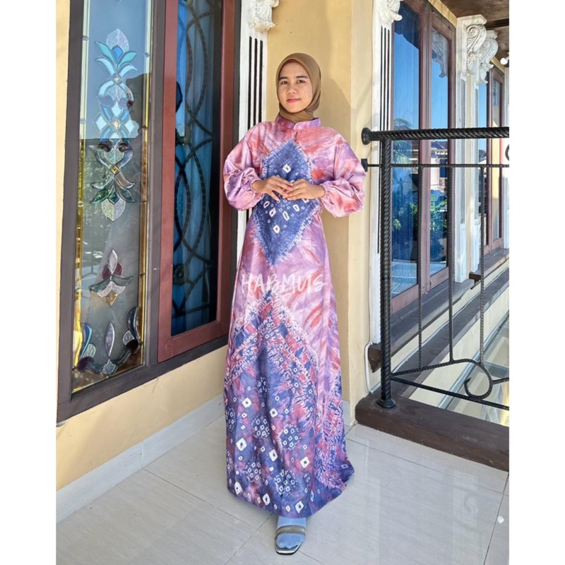 GAMIS JUMPUTAN PALEMBANG ASLI HANDMADE SUTRA SILK