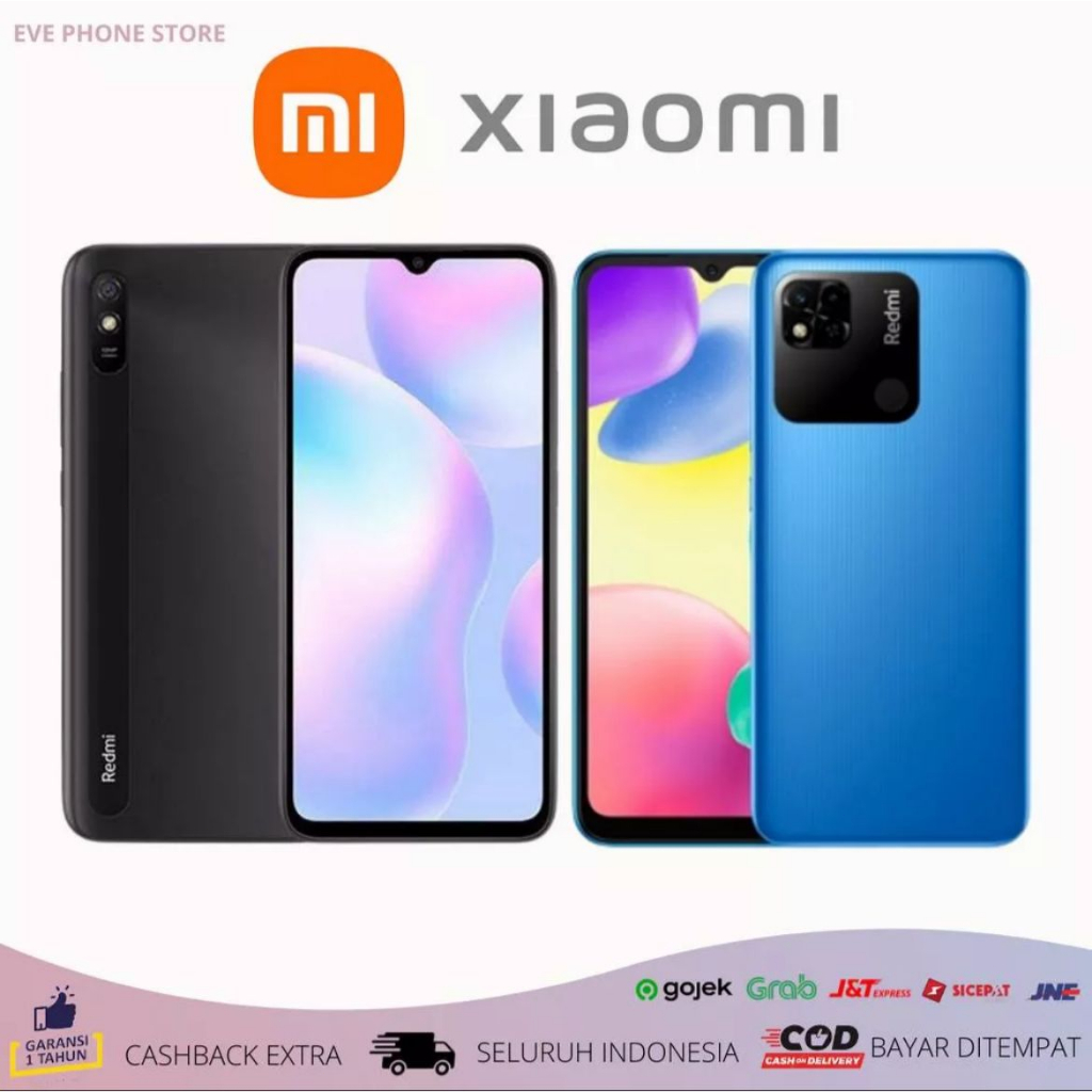 XIAOMI REDMI 9A 10A 4/64 GB NEW SEGEL GARANSI 1 TAHUN FULLSET BISA COD