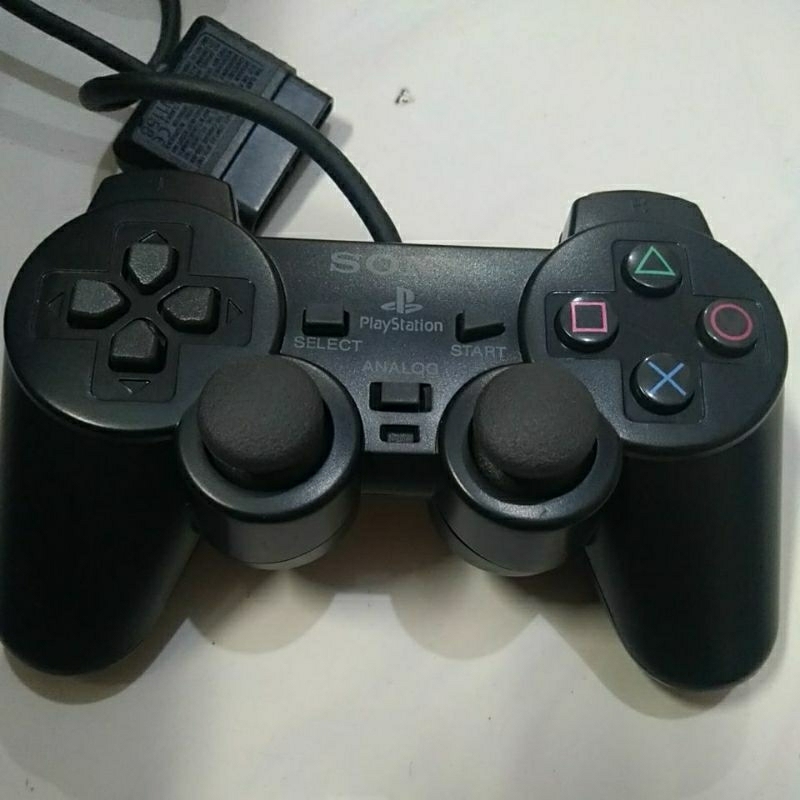 STIK ANALOG PS2 KABEL SERAT BISA PS1 PS ONE PSX