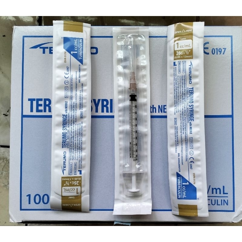 spuit terumo 1 cc