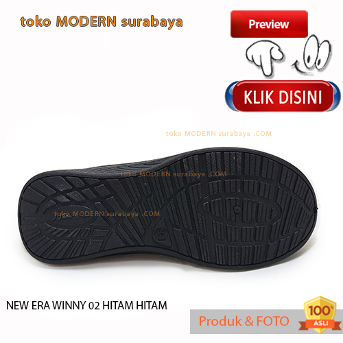 Sepatu wanita casual slip on kain rajut NEW ERA WINNY 02