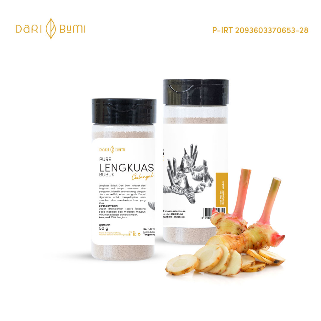 Lengkuas Bubuk 60 gram Daribumi