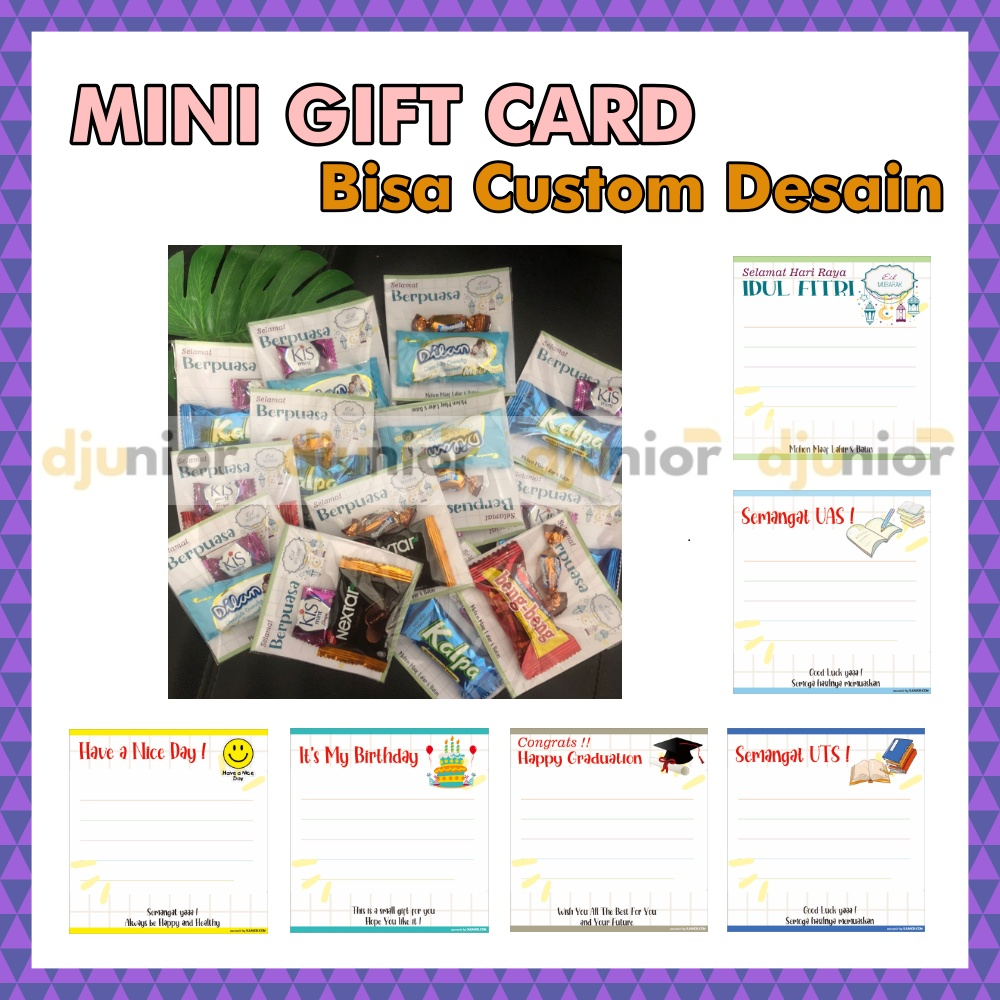 DJR - MINI GIFT SNACK BOOSTER HAMPERS HADIAH SOUVENIR / MINI GIFT PERMEN / MINI GIFT COKLAT COKELAT