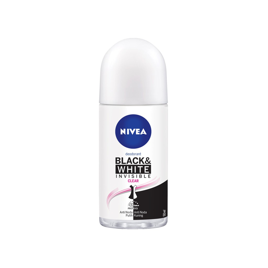 ✿ELYSABETHME✿ 𝓷𝓲𝓿𝓮𝓪 Nivea deodorant rol on anti bau badan biang keringat ketiak putih cerah wangi seharian