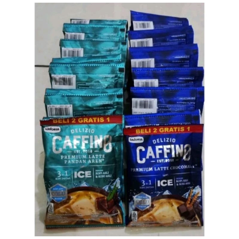 

Caffino ICE Premium Latte Pandan Latte & Chocomalt