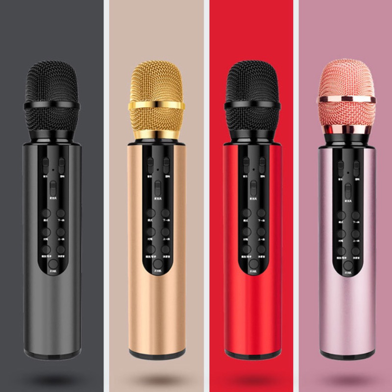 Mic magic wireless bluetooth original FLECO microphone karaoke SD-18 rekam lagu