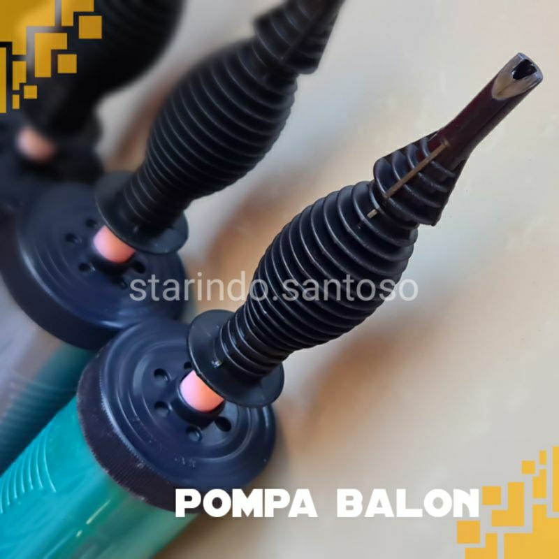 Pompa.balon ukuran sedang metalik plastik pvc medium perlengkapan pesta