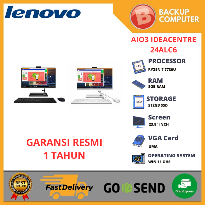 LENOVO IDEACENTRE AIO3 24ALC6 F0G100QXID/F0G100QYID