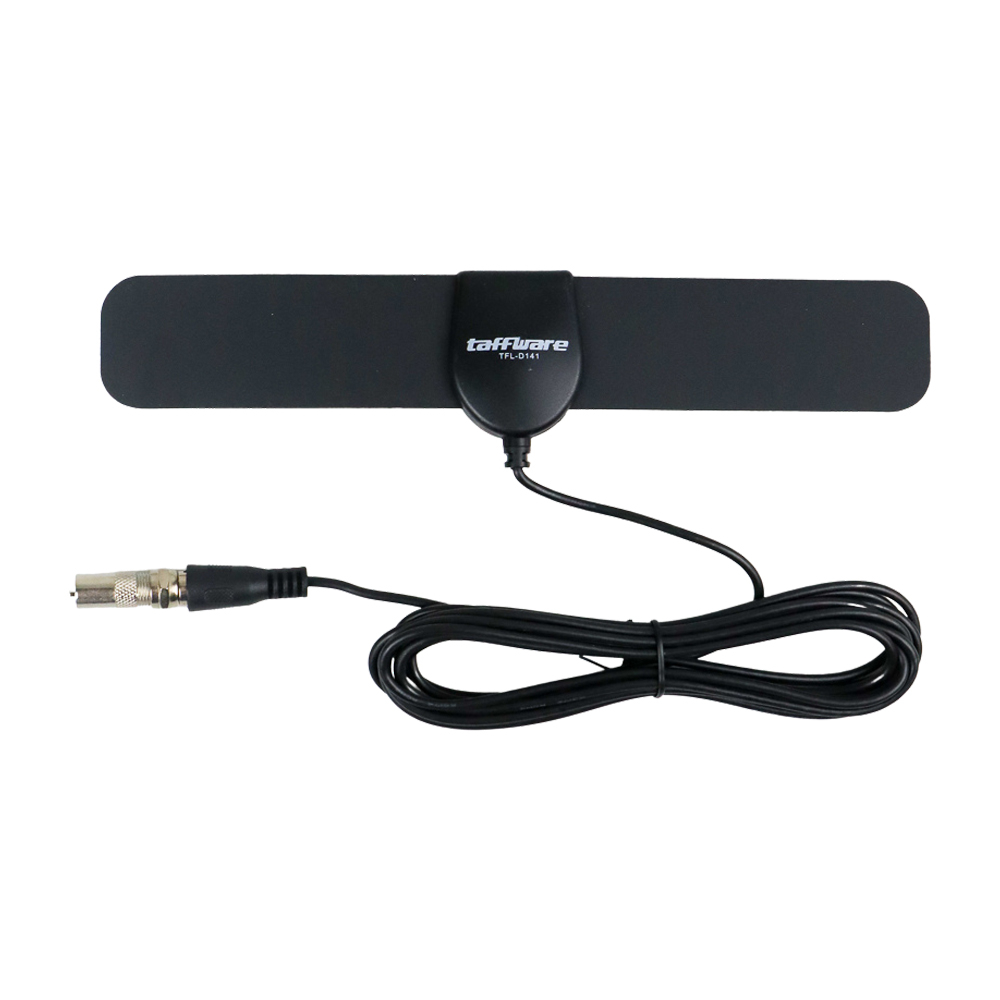 Taffware Antena TV Digital Indoor DVB-T2 25dB - TFL-D141 - Black