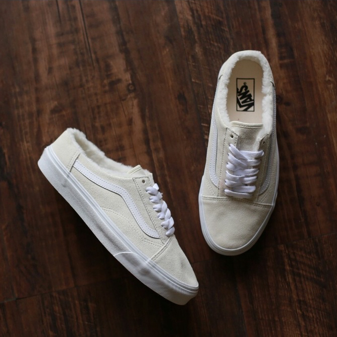 Endarfootwear - Vans Oldskool Mule Suede White True White