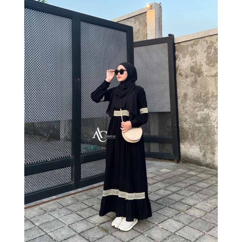 Abaya Gamis Dress Maxi Abaya Saudi 766