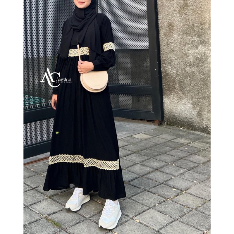 Abaya Gamis Dress Maxi Abaya Saudi 766