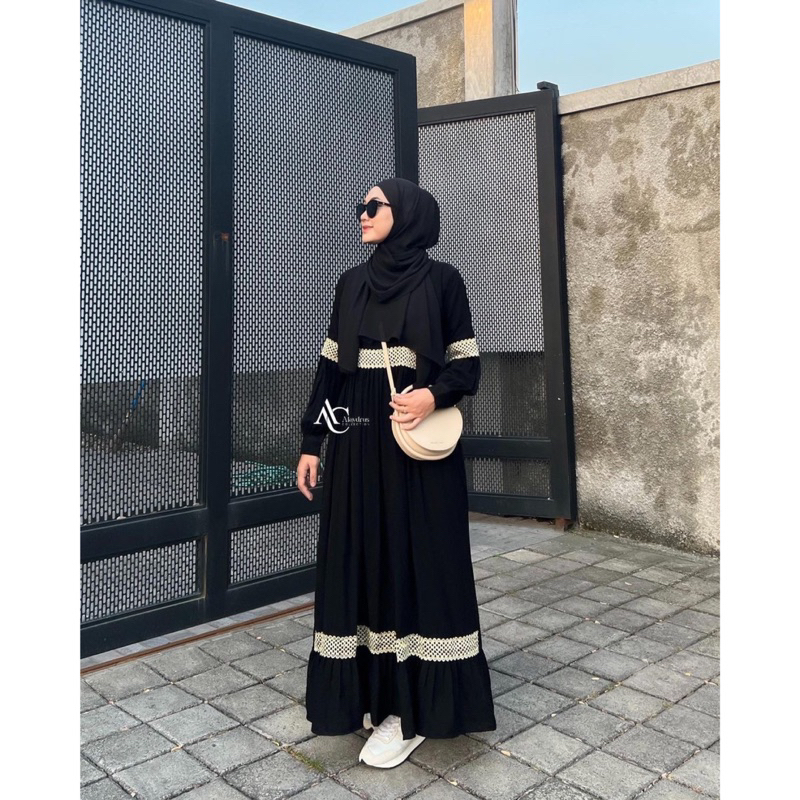 Abaya Gamis Dress Maxi Abaya Saudi 766