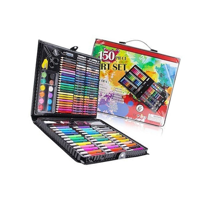 150 Pcs Pensil Warna Art Set Full Crayon Anak Alat Seni Lukis Gambar