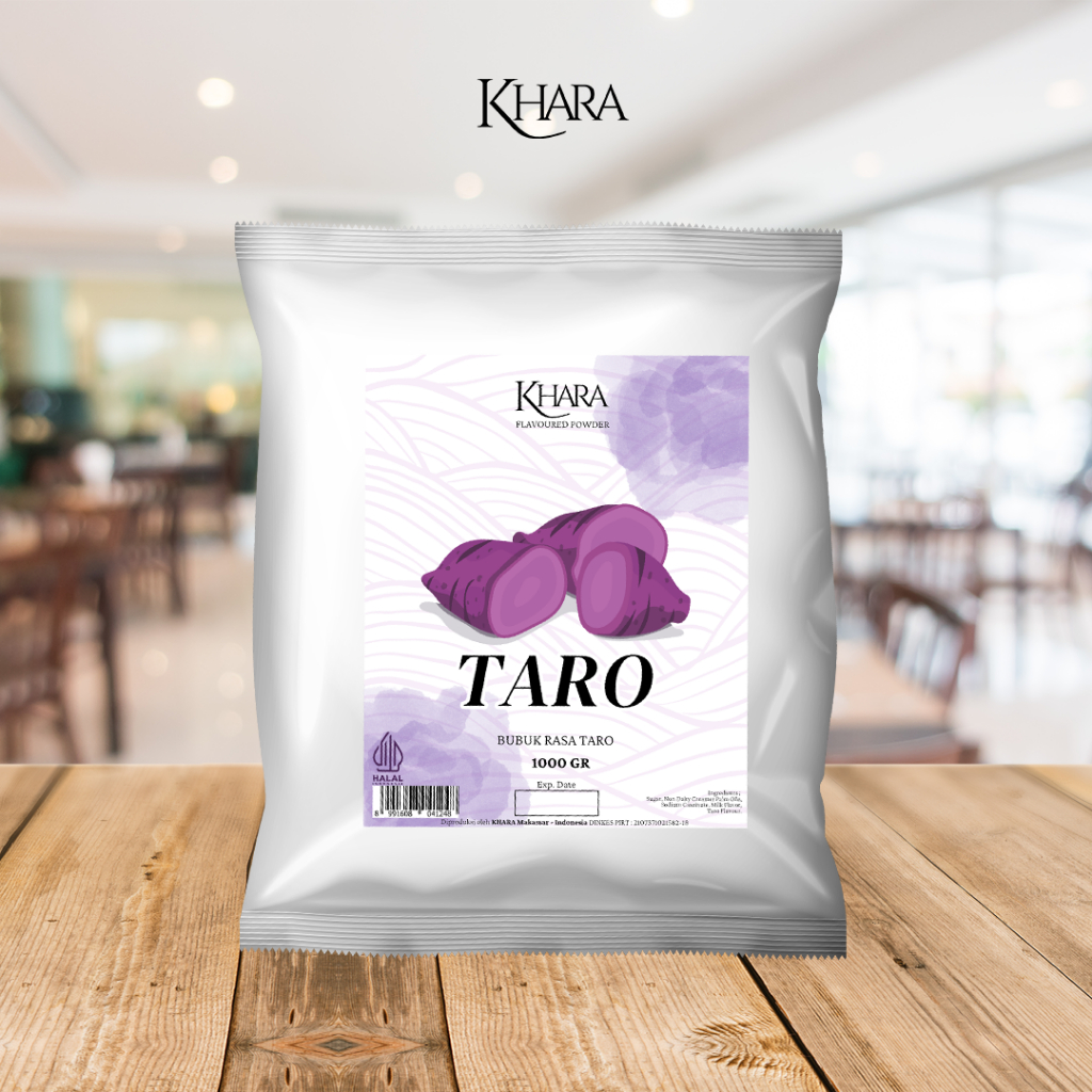 

Bubuk Minuman Rasa Taro 1kg - Khara Taro Flavoured Powder