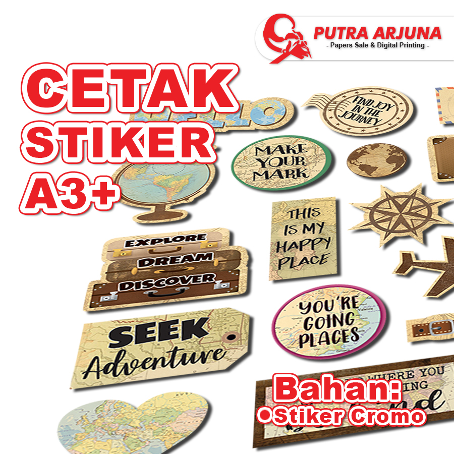 

Print Sticker Custom Cromo A3+ | Cetak Sticker Cromo A3+ Kiss Cut