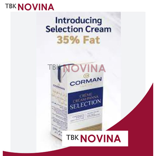 Corman Whipping Cream Panna 1L Krim Kental 35% Fat Whipped Whip Creme