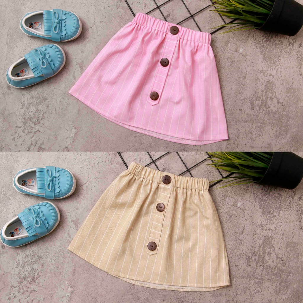 Jikialiang - -SETELAN ROK ANAK PEREMPUAN UNTUK ANAK 1-8 TAHUN BAHAN KATUN YANDED
