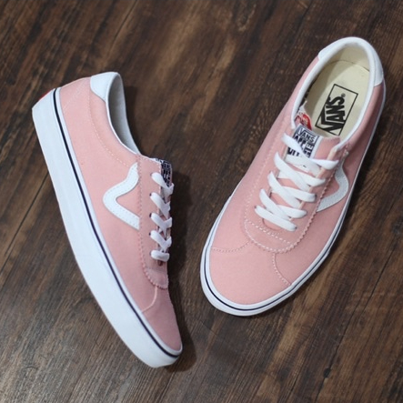 Endarfootwear - Vans Sport Denim Suede Pink White