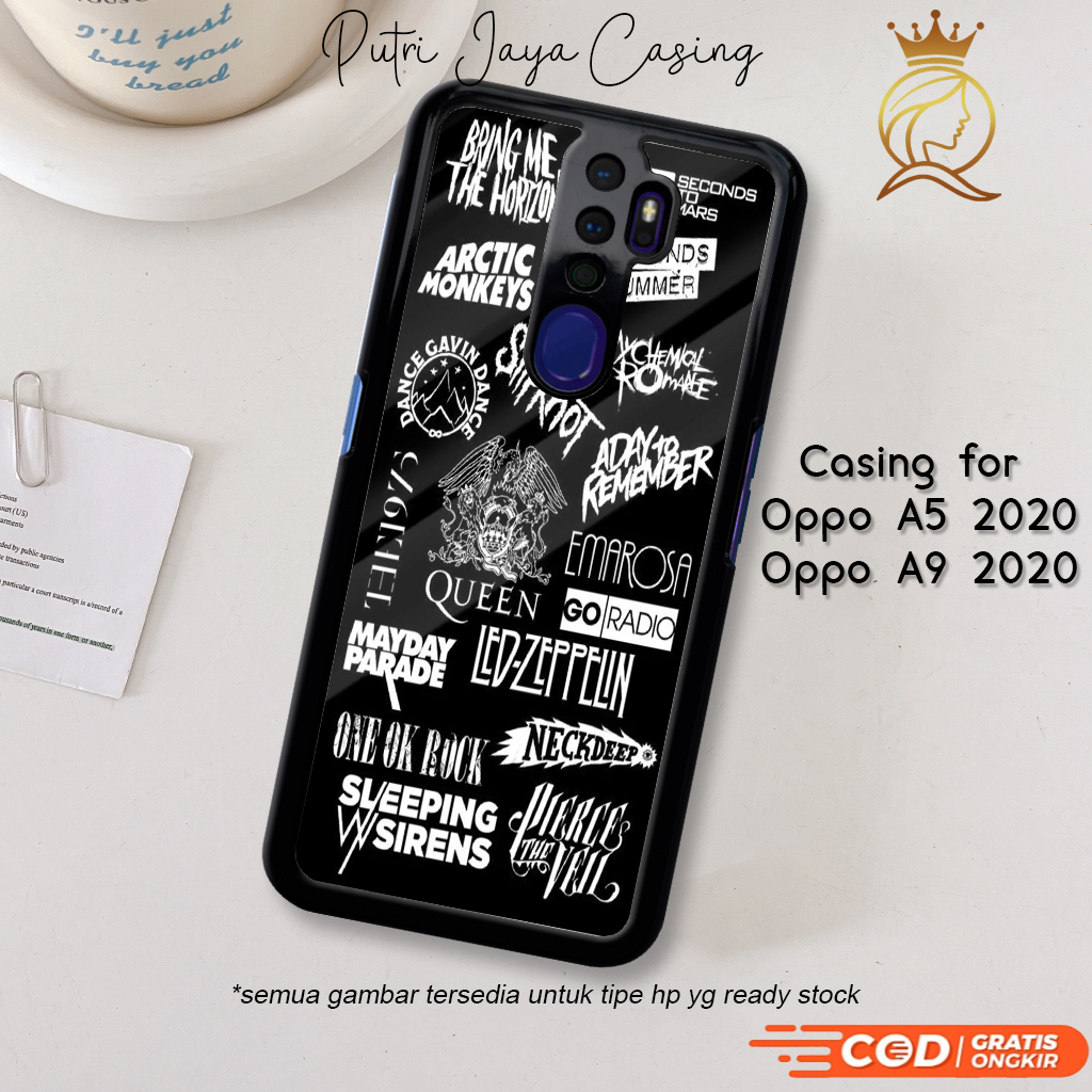 Case Hp Oppo A5 2020 Casing Oppo A5 2020 Motif AESTHEBAND 03 Casing Terbaru Case Karakter Lucu Casin