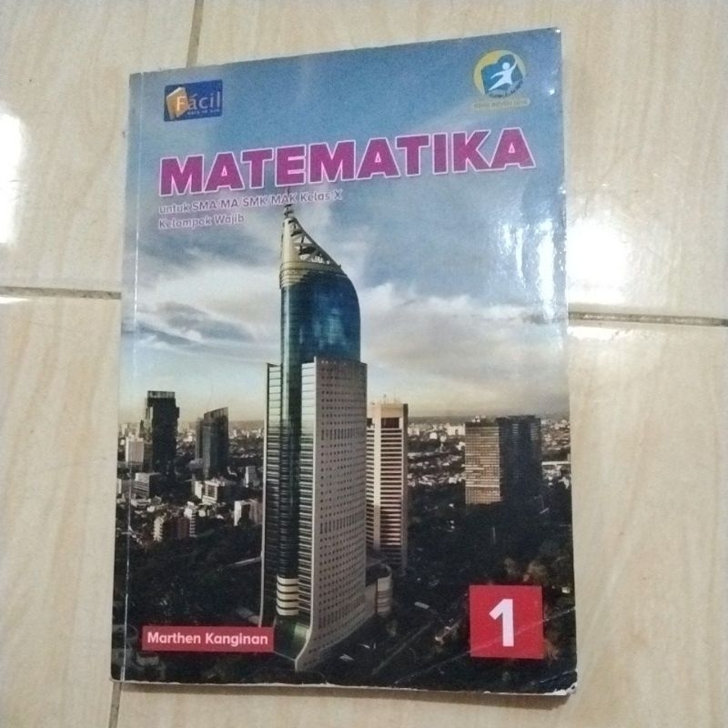 

Buku Bacaan/Paket Matematika Wajib SMA/MA kelas X 10